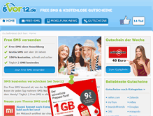 Tablet Screenshot of 5vor12.de